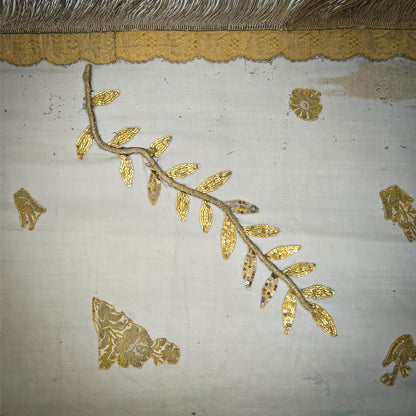 19th-century French Church Altar Cloth or Religious Table Runner