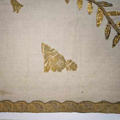 19th-century French Church Altar Cloth or Religious Table Runner