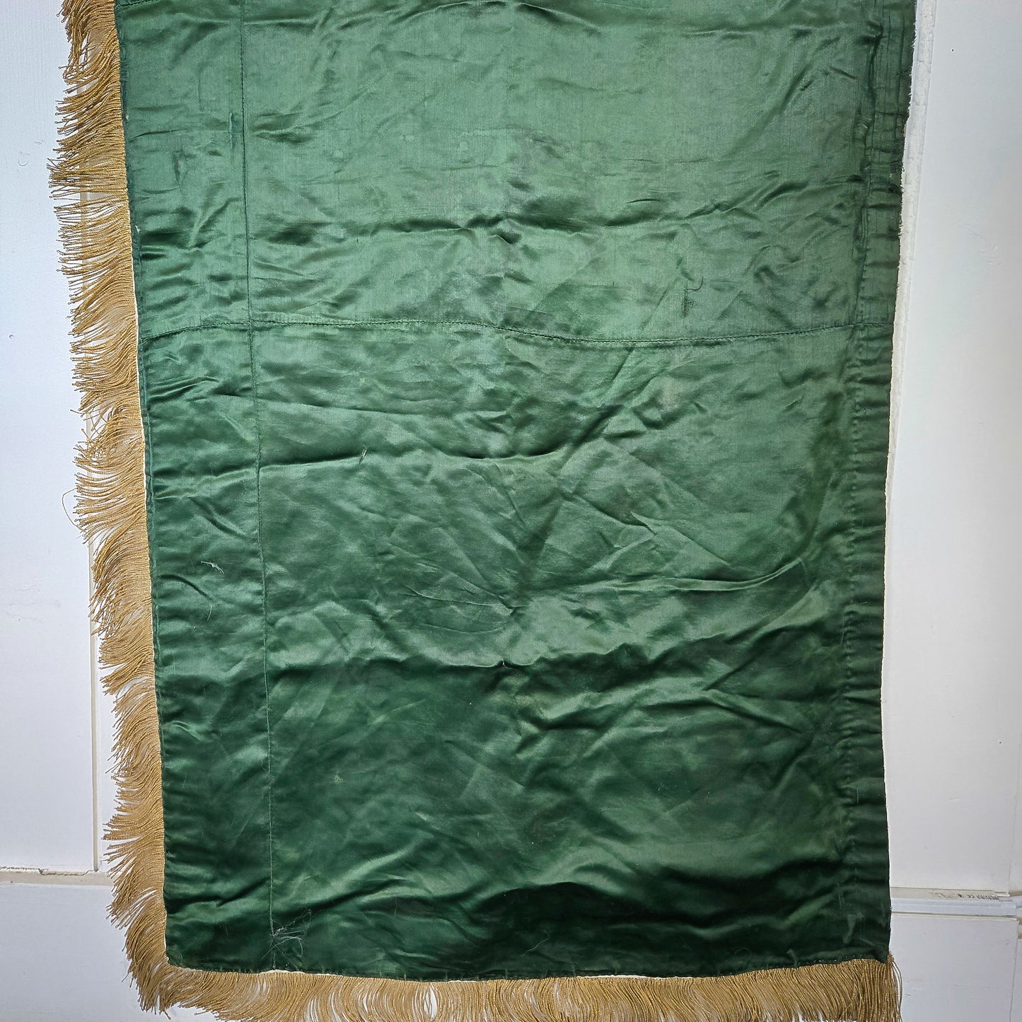 19th-century French Church Altar Cloth or Religious Table Runner