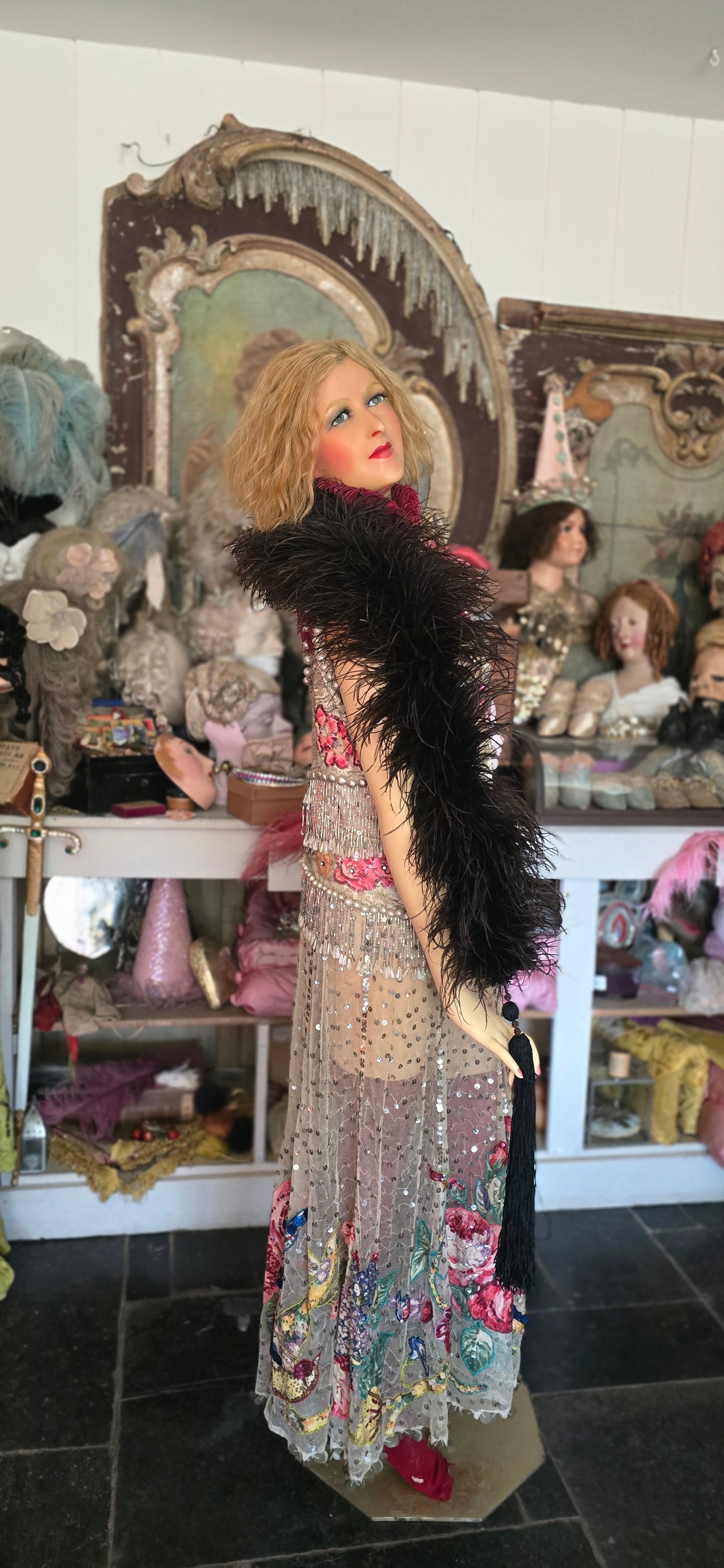 1920 P. Imans Full Size Wax Mannequin