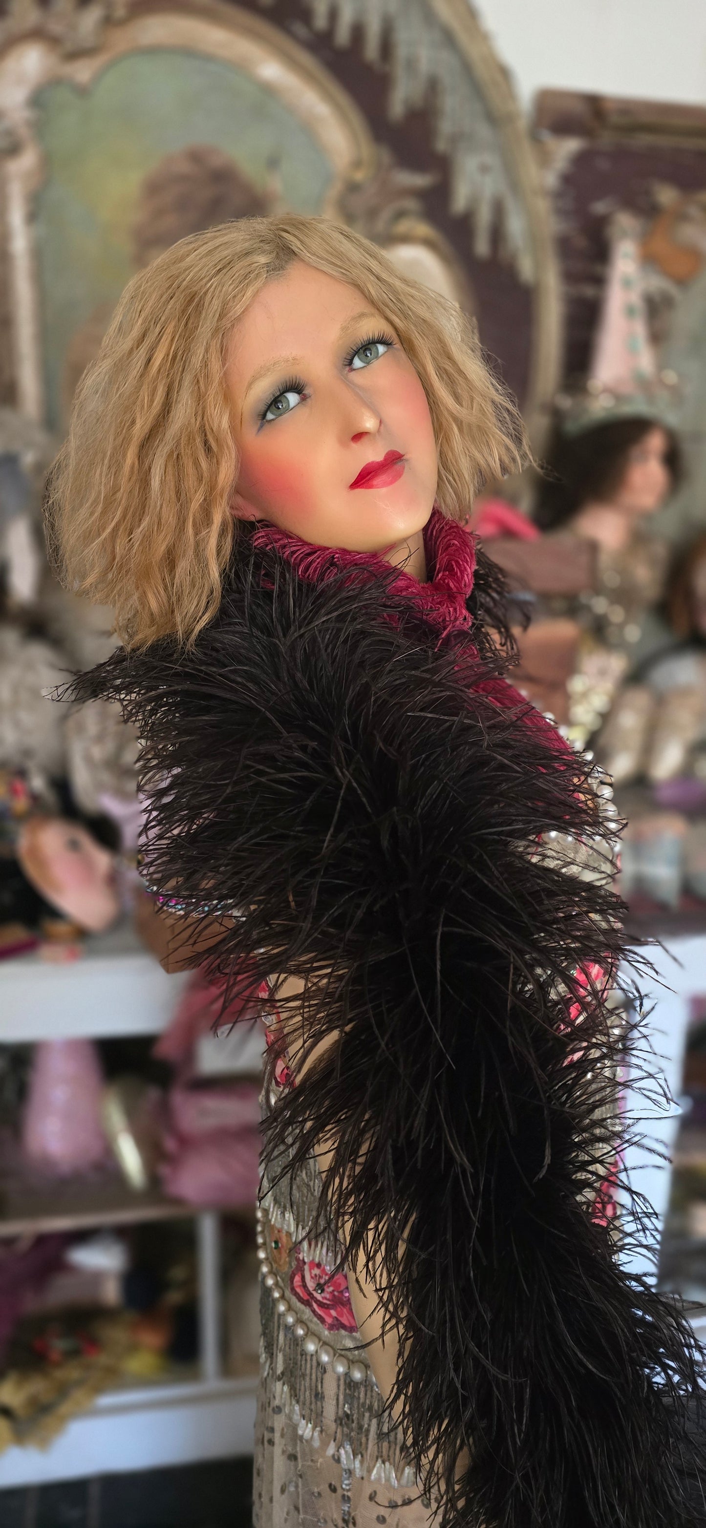 1920 P. Imans Full Size Wax Mannequin