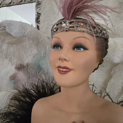 1930s Rare French Counter Top Bust Signed