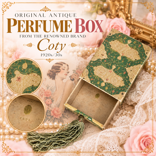 Antique Coty Perfume Box – Art Deco Era (1920s/30s)