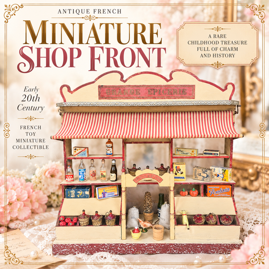 Charming French Wooden Épicerie, c. 1900–1920