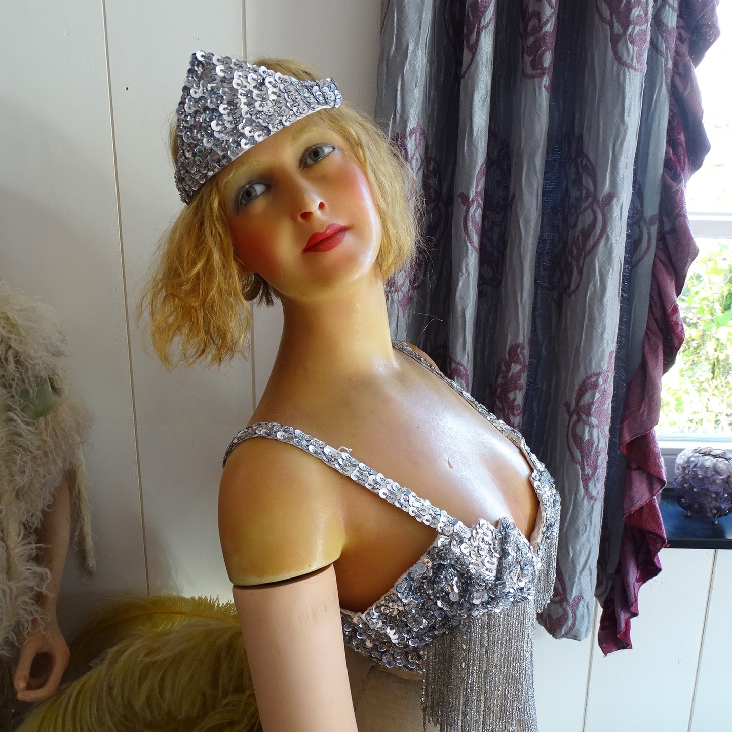 1920 P. Imans Full Size Wax Mannequin