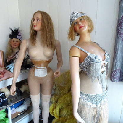 1920 P. Imans Full Size Wax Mannequin
