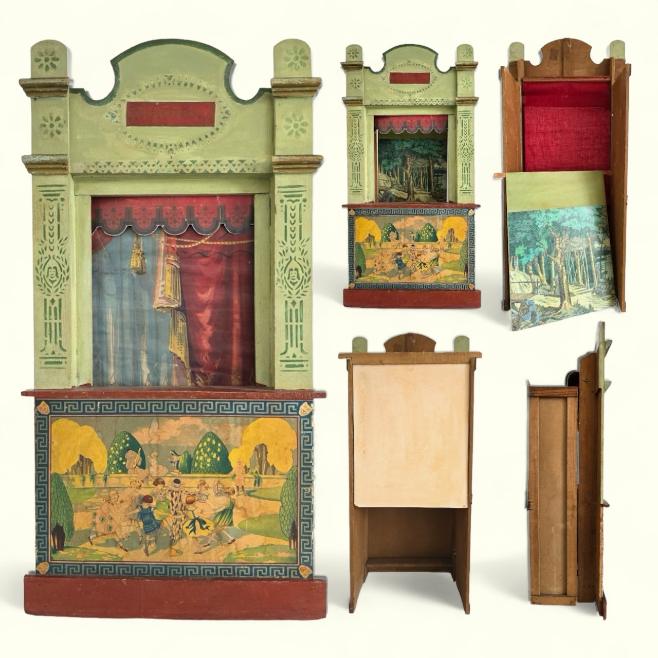 Late 19th Century Guignol Puppet Theater