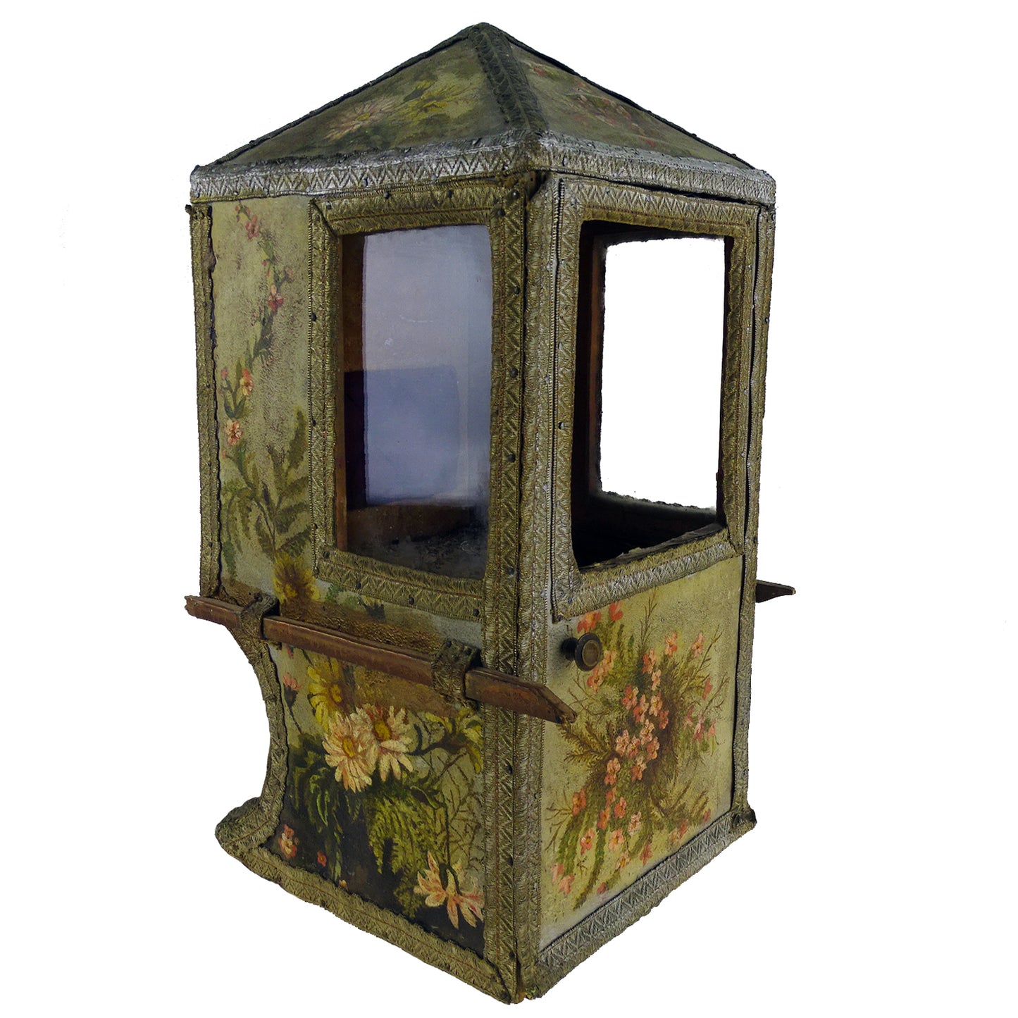 Antique French Doll Sedan Chair