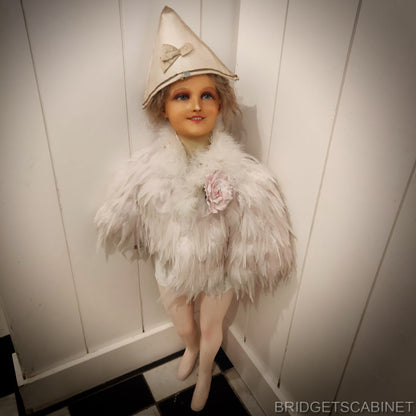 1900s Full-Size Wax Child Mannequin
