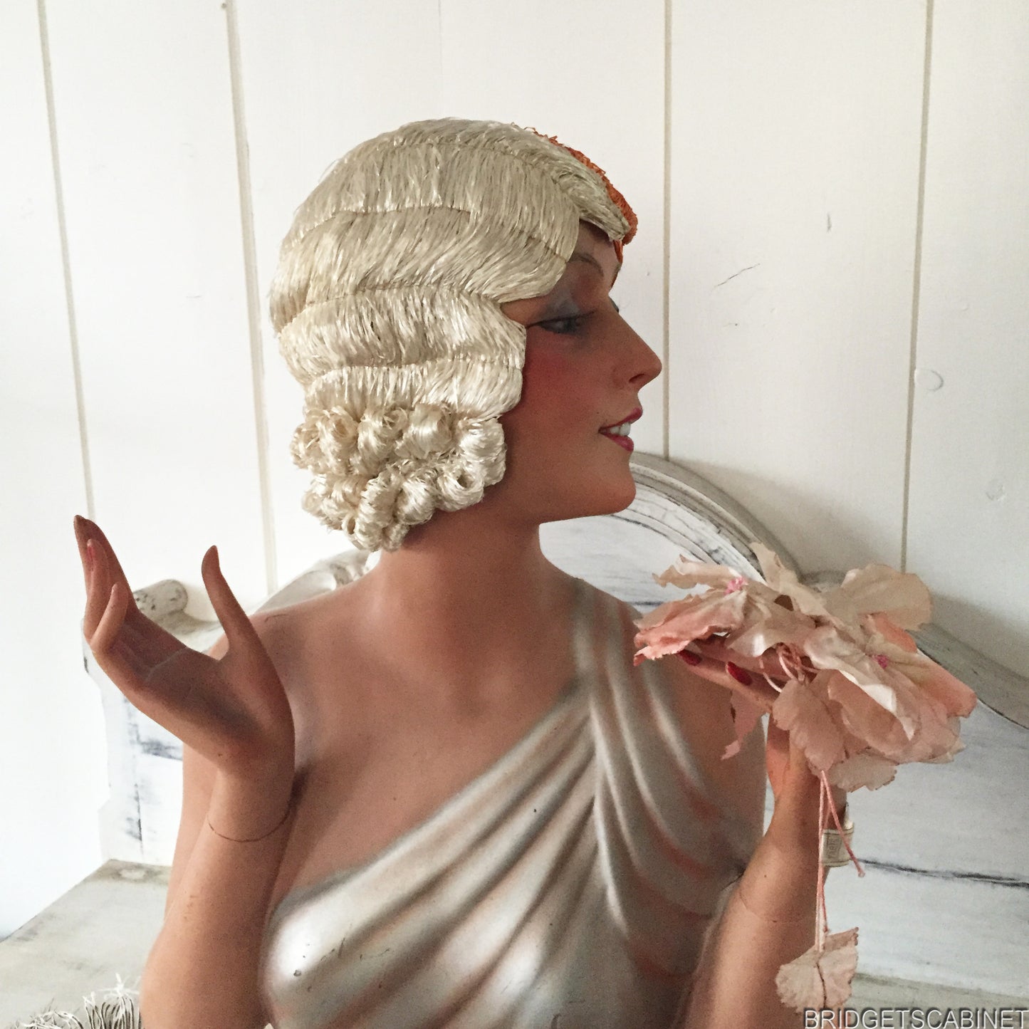 1920s 2-Colored Flapper Wig