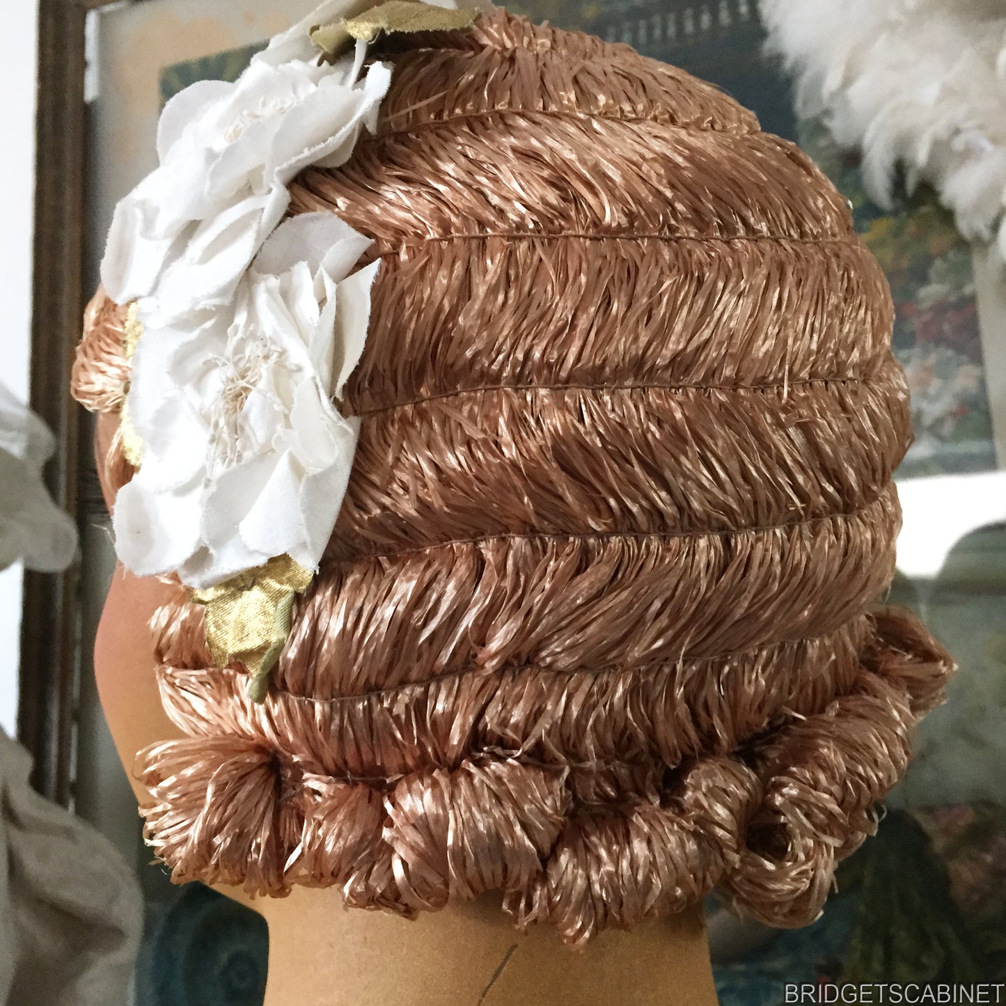1920s Flower Flapper Wig