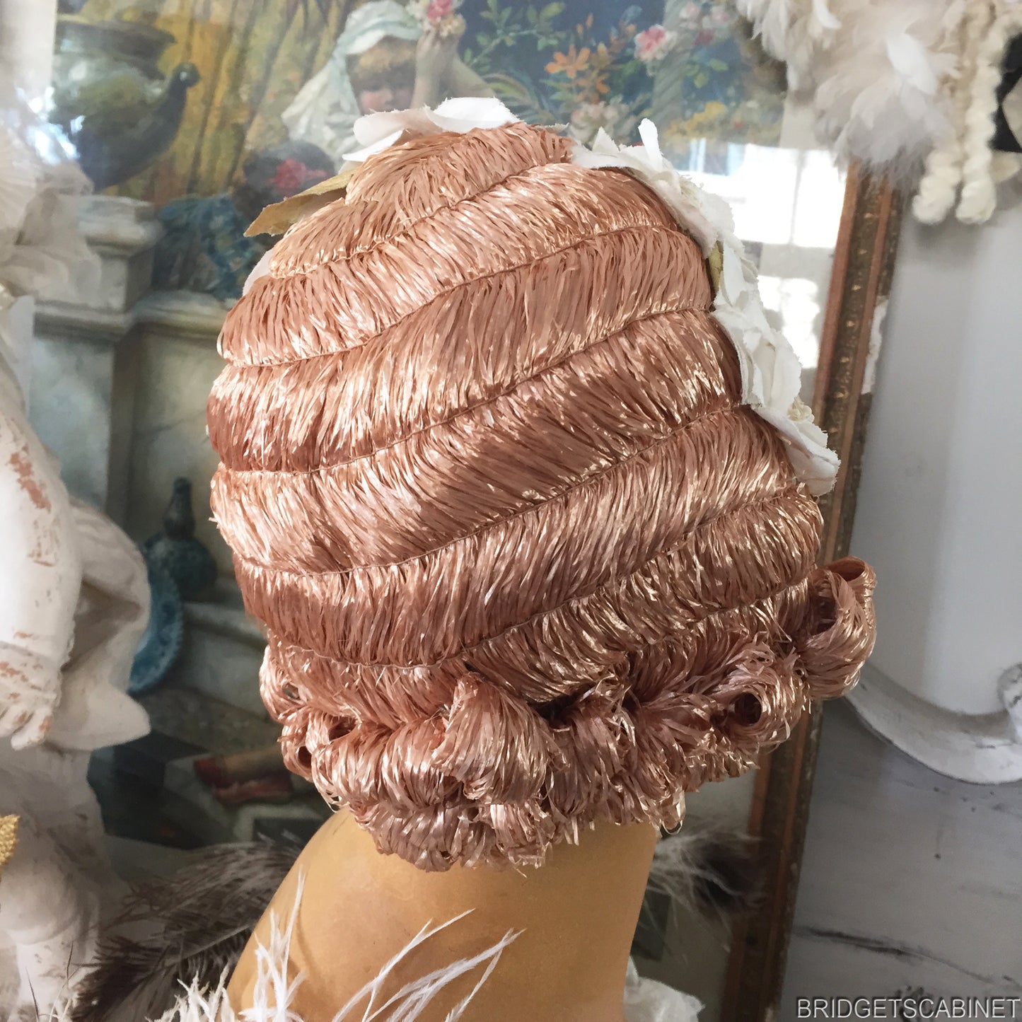 1920s Flower Flapper Wig