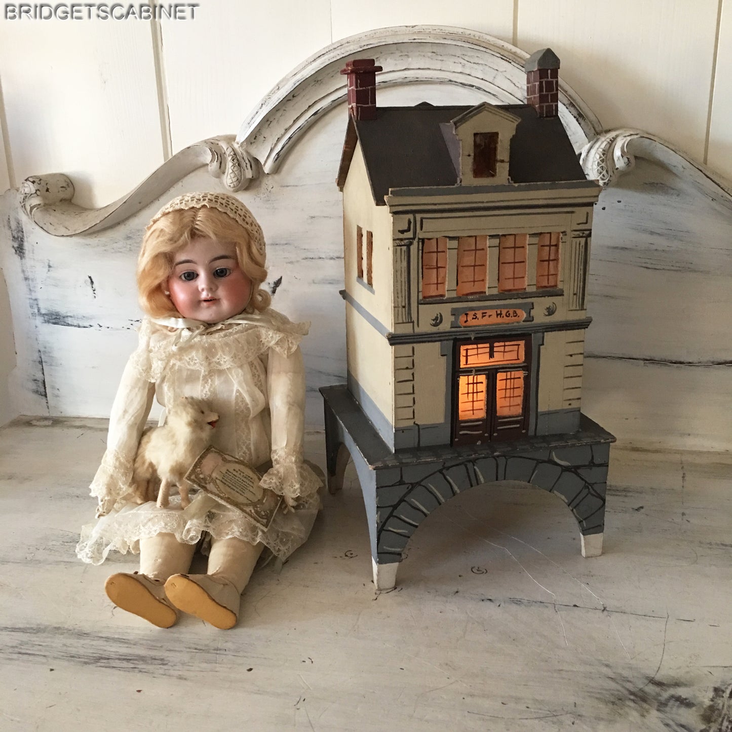 Antique German Doll House