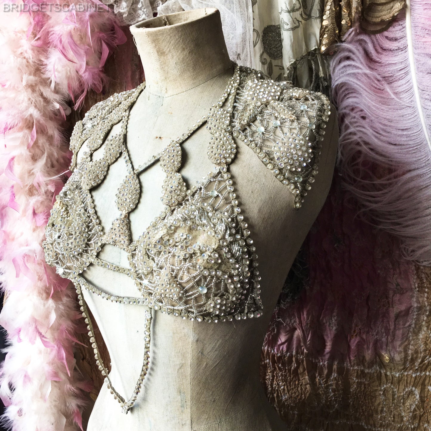 1920s Follies Bergeres Stage Costume