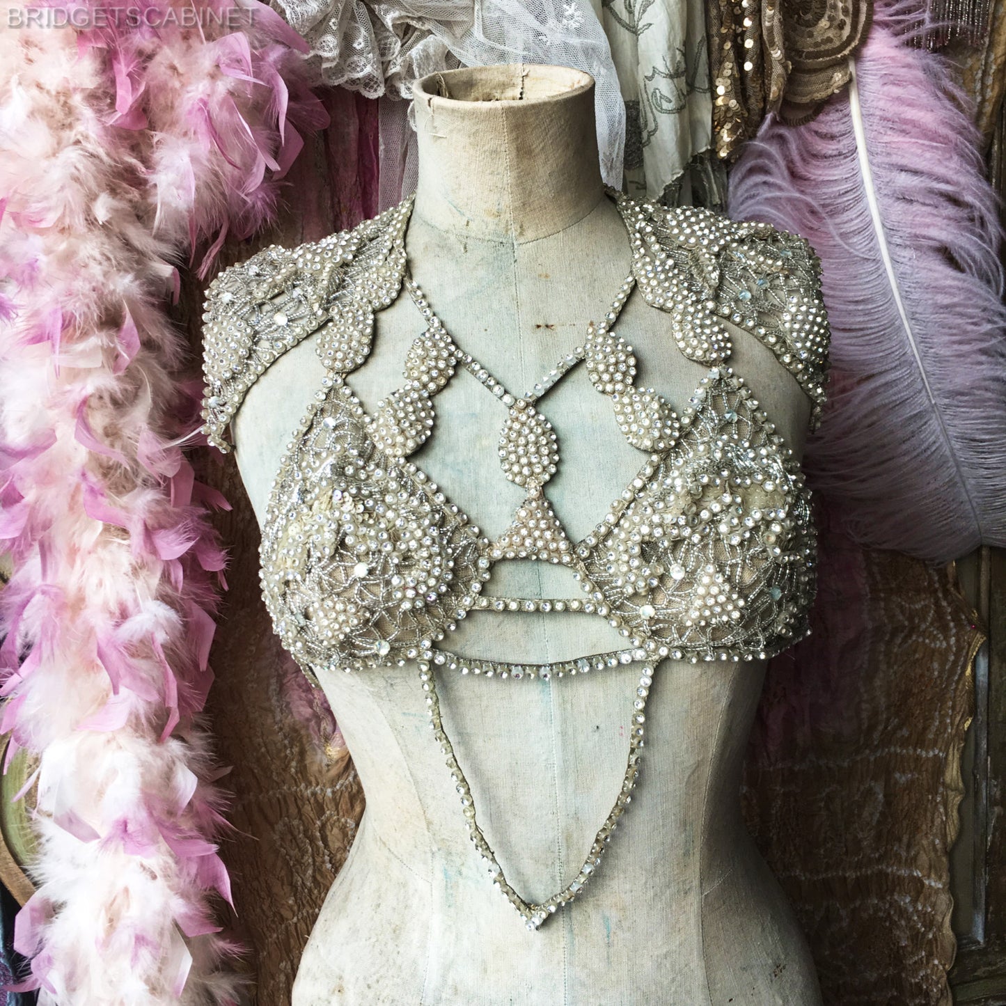 1920s Follies Bergeres Stage Costume