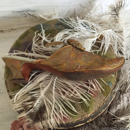 18th. Century Venice Hand-woven Shoes