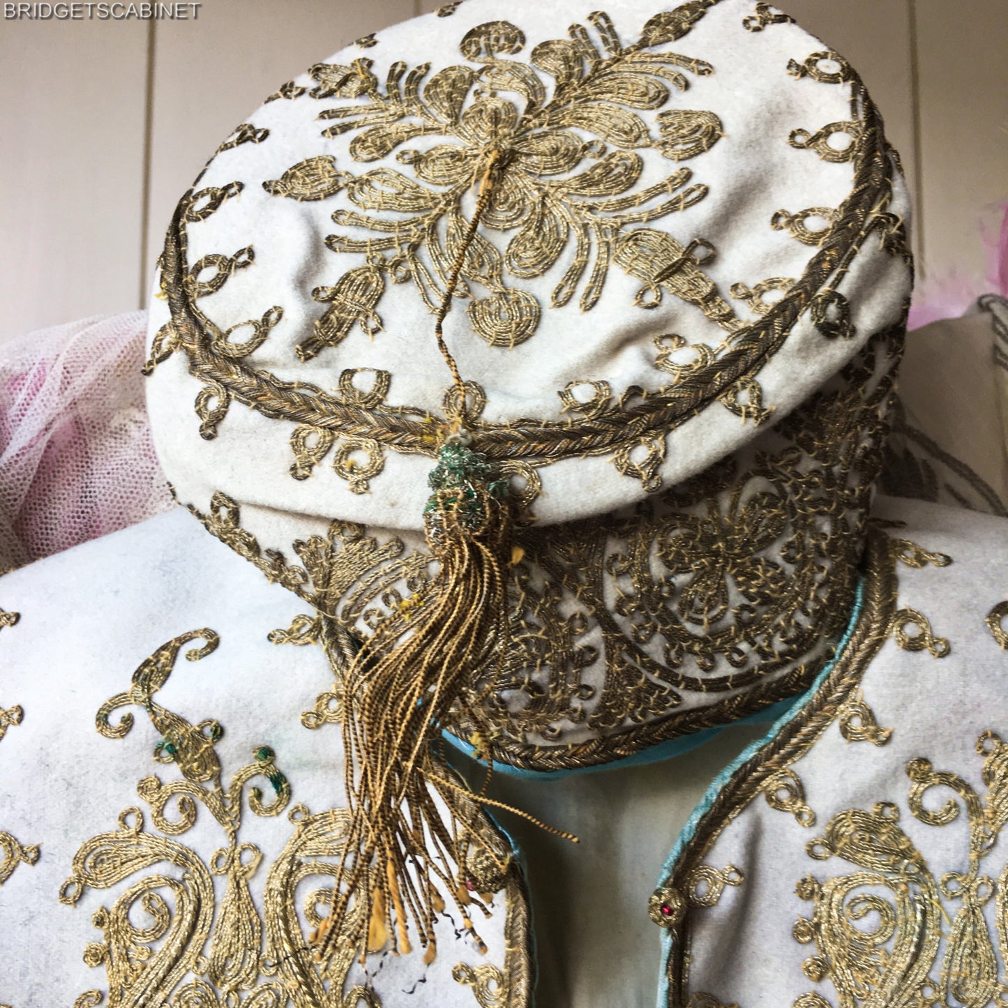 1920 French Stage Costume Oriental Child