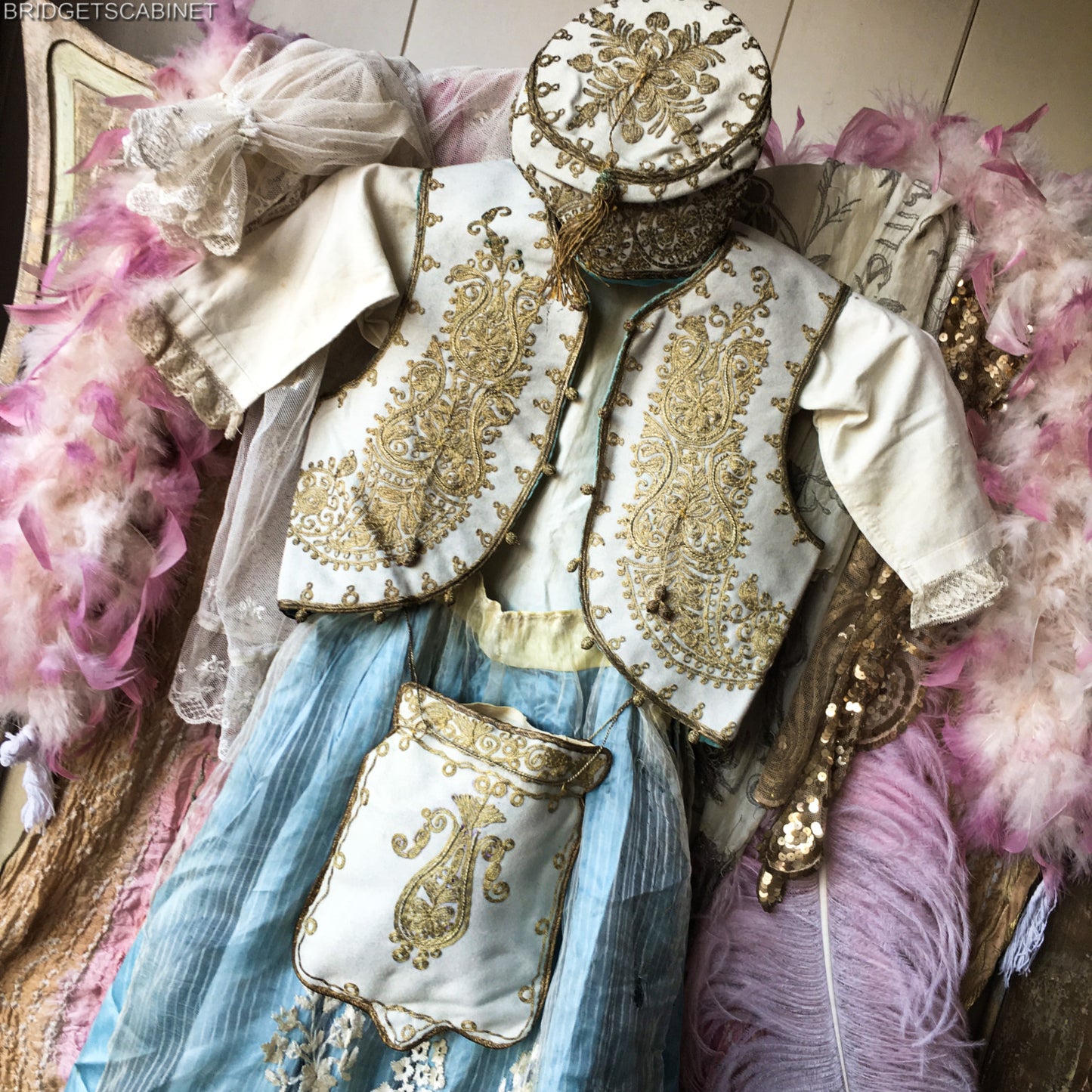 1920 French Stage Costume Oriental Child