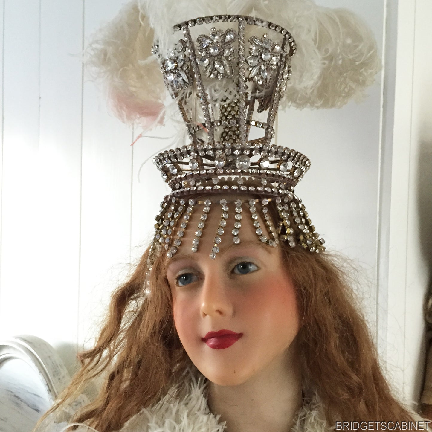 1920 Lido Stage Rhinestone Headdress