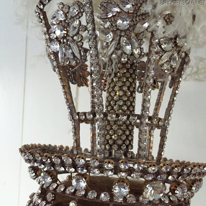 1920 Lido Stage Rhinestone Headdress
