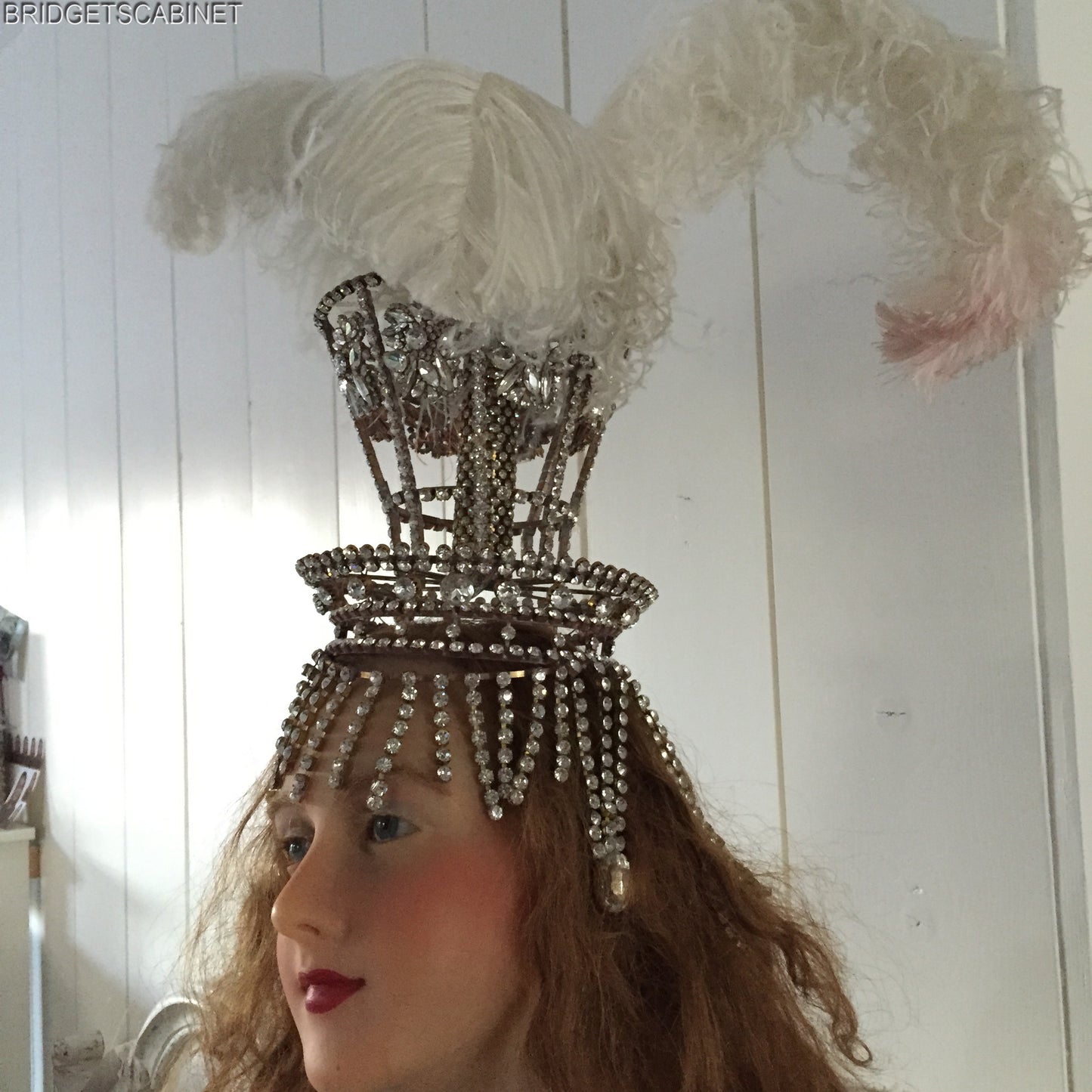 1920 Lido Stage Rhinestone Headdress