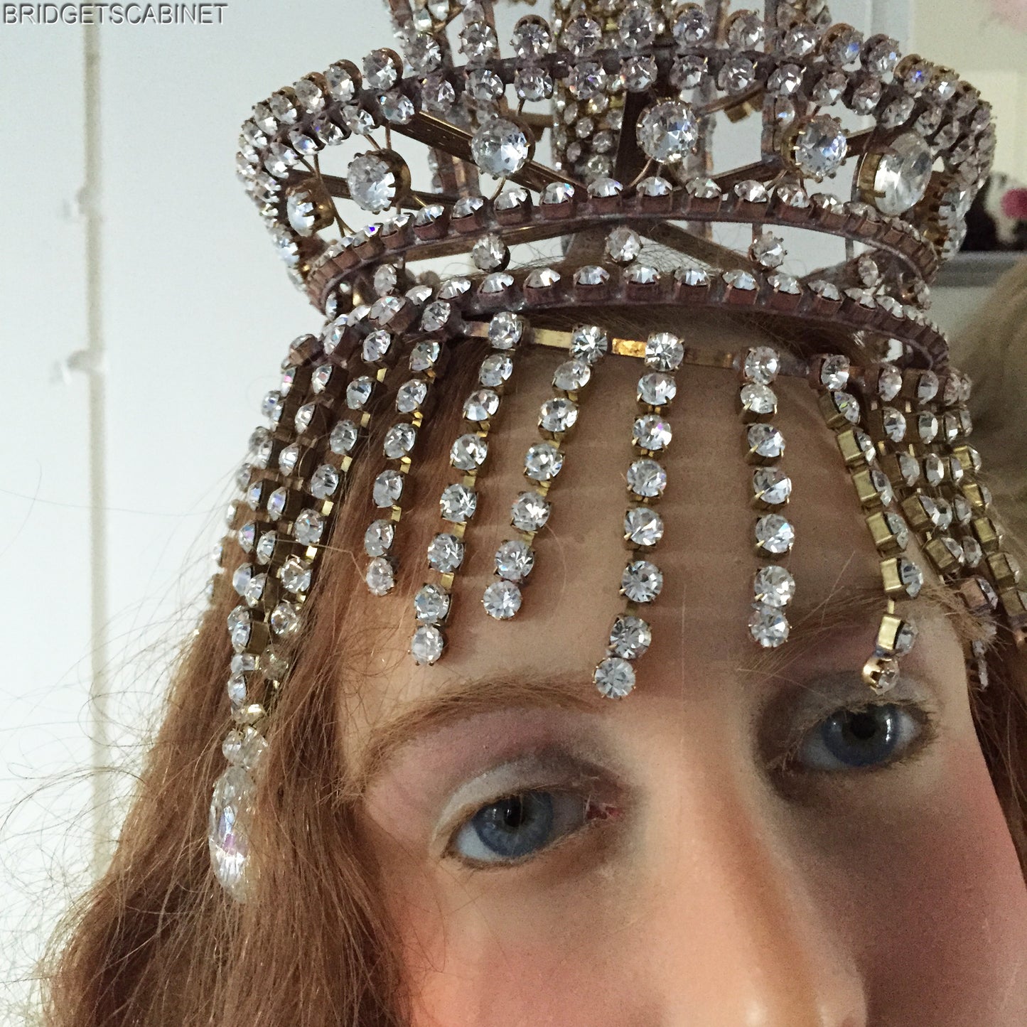 1920 Lido Stage Rhinestone Headdress