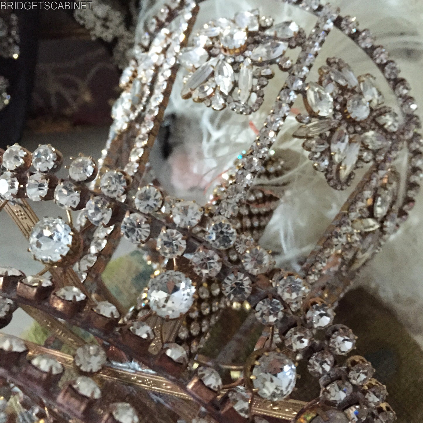 1920 Lido Stage Rhinestone Headdress