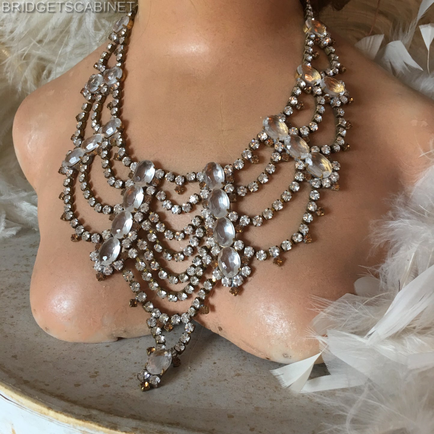 1900s French Wax Boudoir Bust