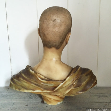1910 art Nouveau Wax Bust