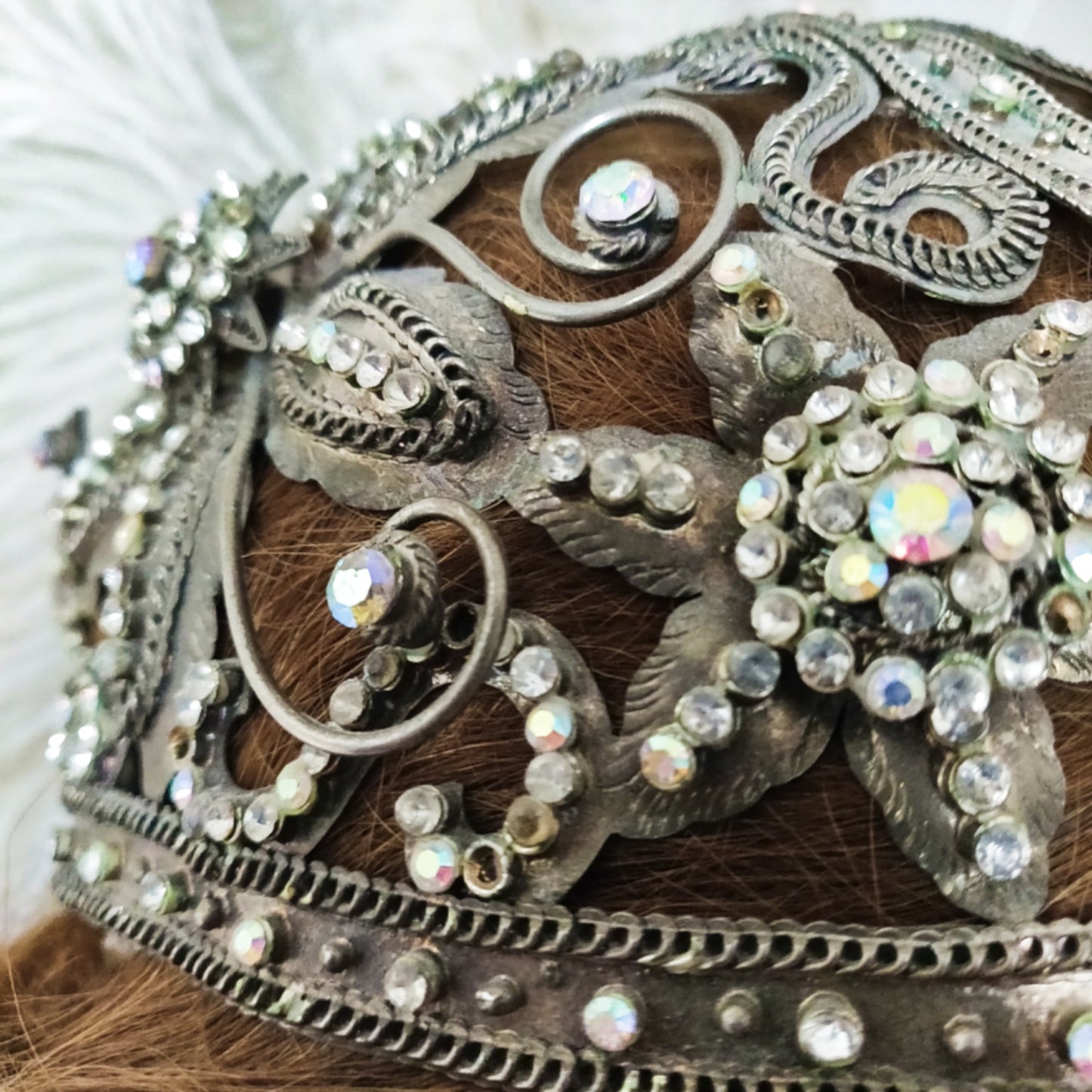 1920s Paris SStage Helmet Headdress