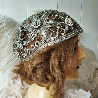 1920s Paris SStage Helmet Headdress