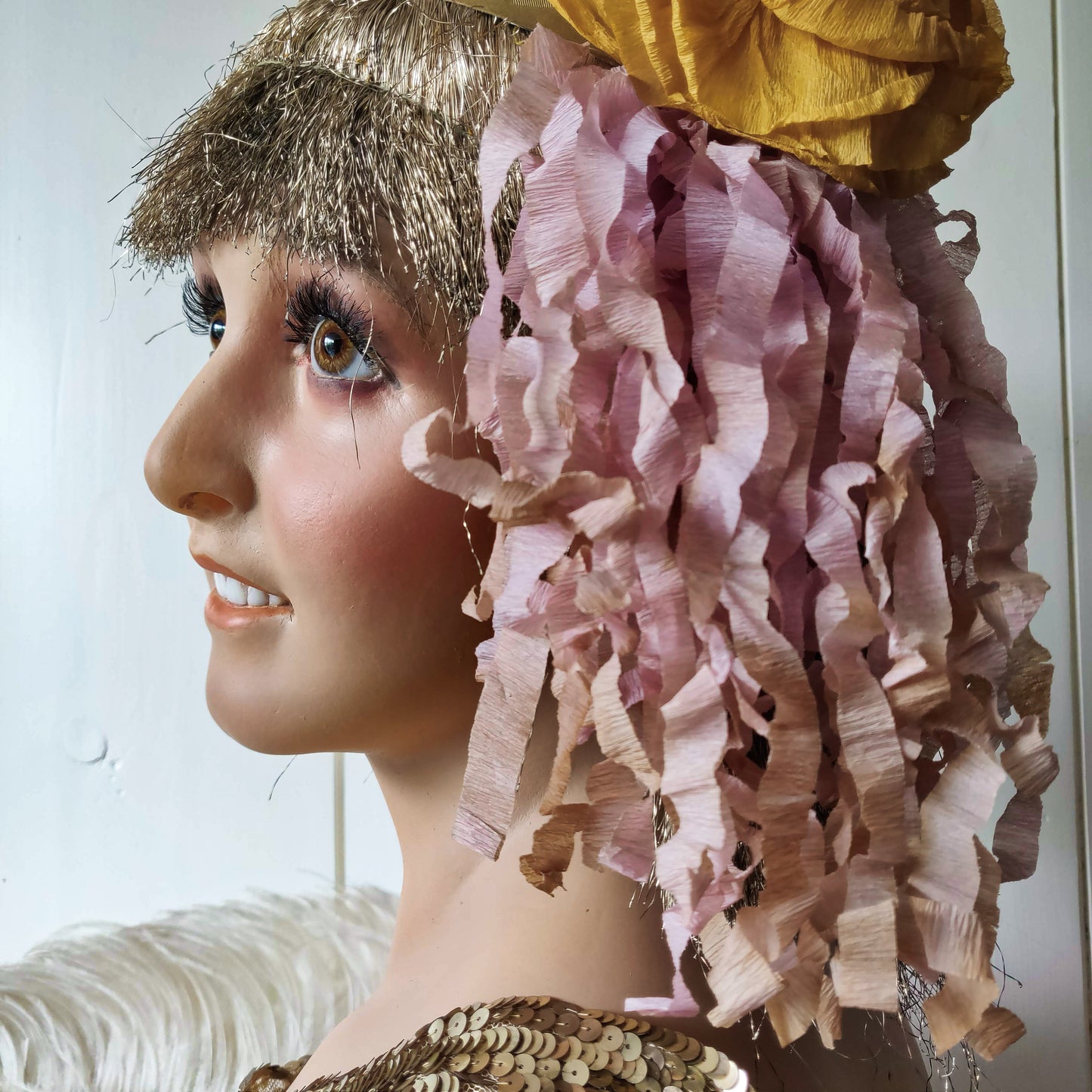 1920s P. Imans Gaby Wax Bust