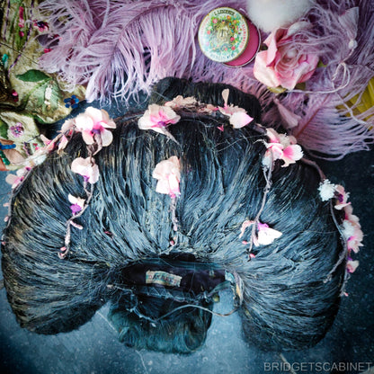 1930s Geisha Stage Wig Headdress Theater