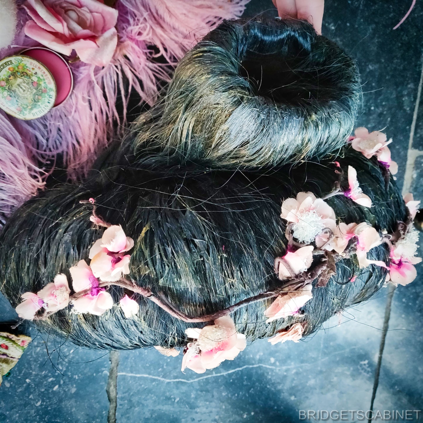 1930s Geisha Stage Wig Headdress Theater