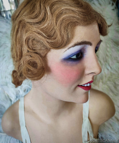 1920s French Wax Wig Bust