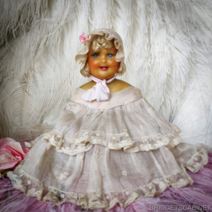 Antique Boudoir Doll Candy Container