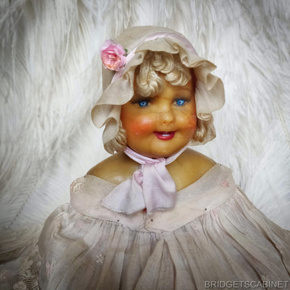 Antique Boudoir Doll Candy Container