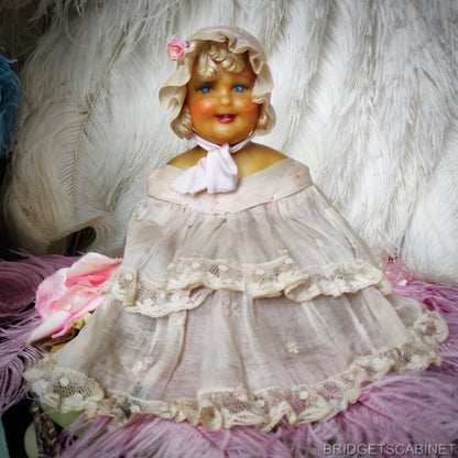 Antique Boudoir Doll Candy Container