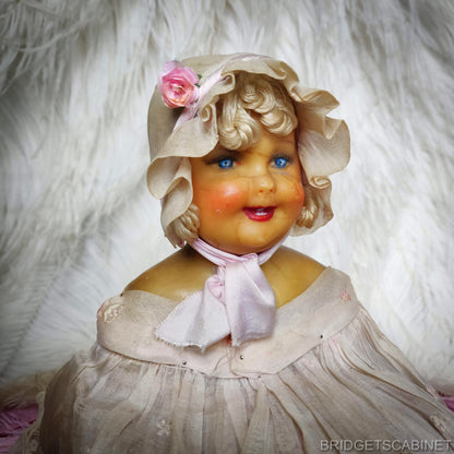 Antique Boudoir Doll Candy Container