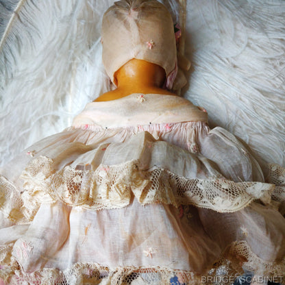 Antique Boudoir Doll Candy Container
