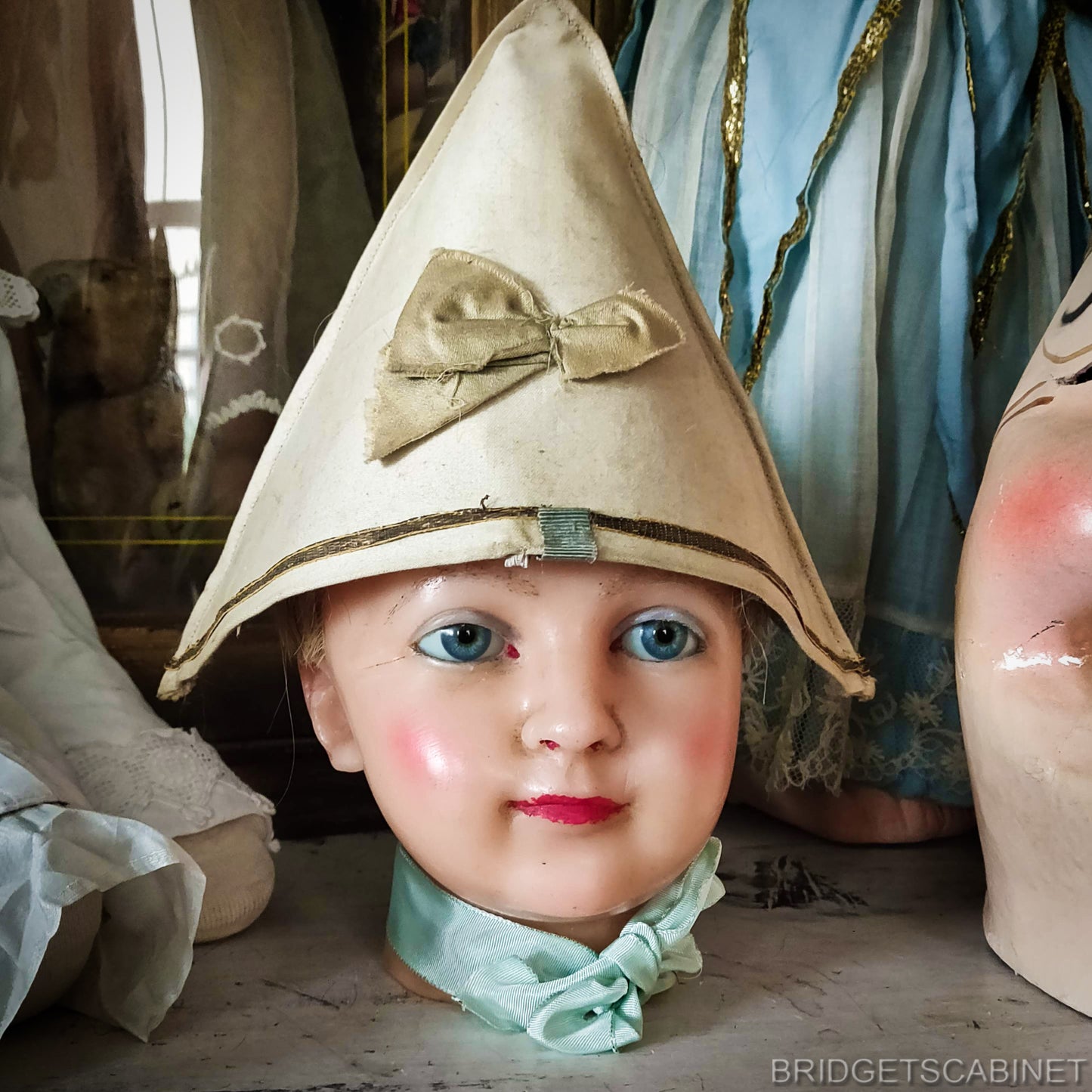 1920s Wax Child Head P. Imans