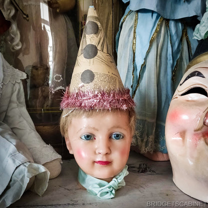 1920s Wax Child Head P. Imans