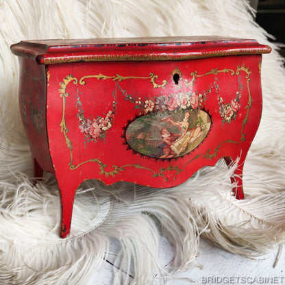 Antique Commode Doll Cabinet