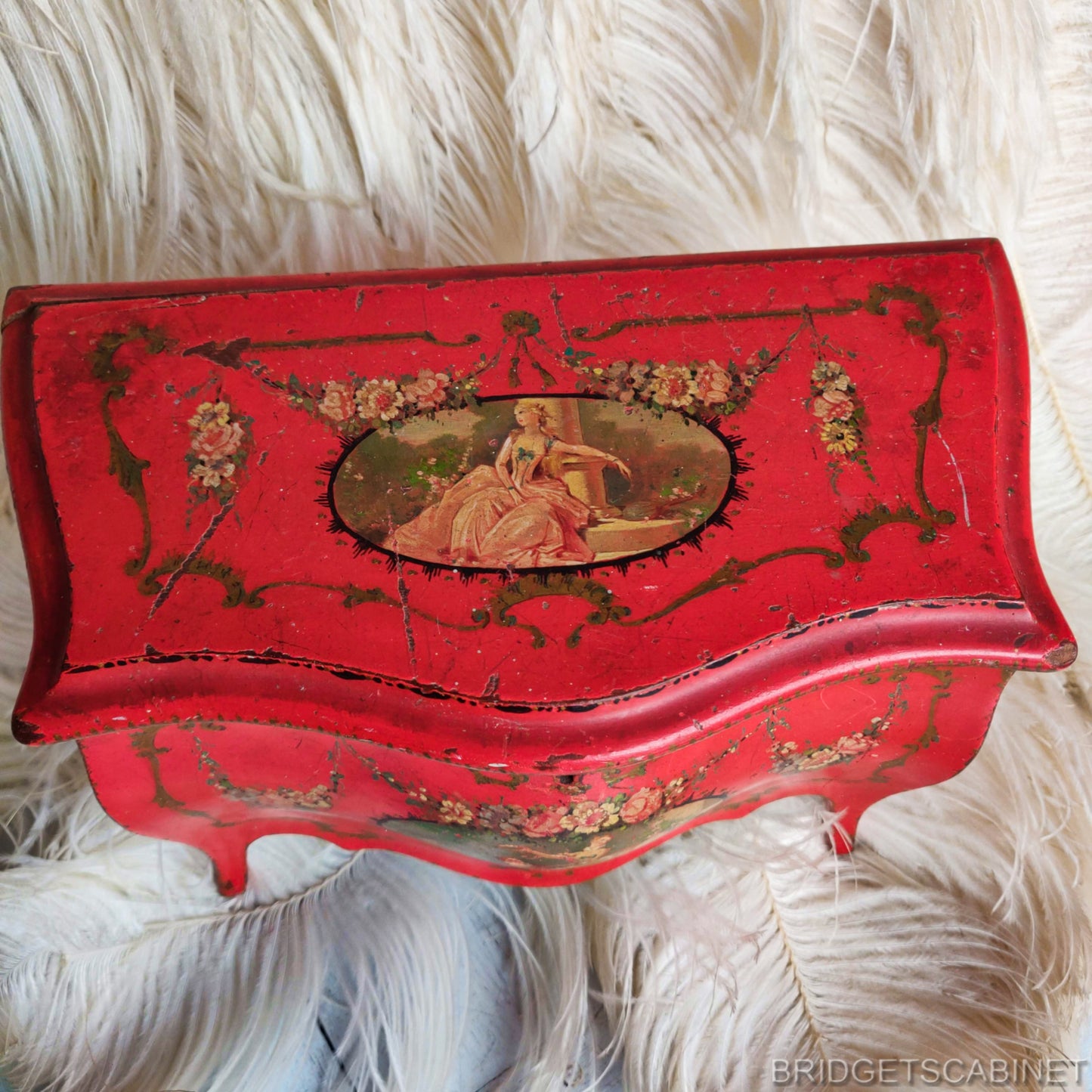 Antique Commode Doll Cabinet