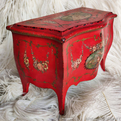 Antique Commode Doll Cabinet