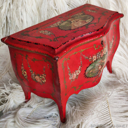 Antique Commode Doll Cabinet