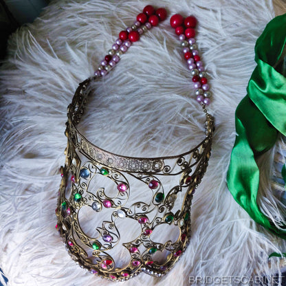 1900s Kokoshnik Mucha Crown Headdress