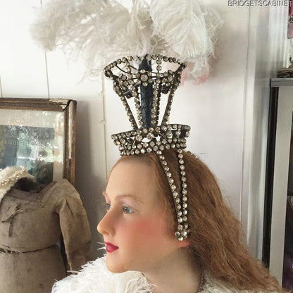 1920s Lido Stage Crown Headdress