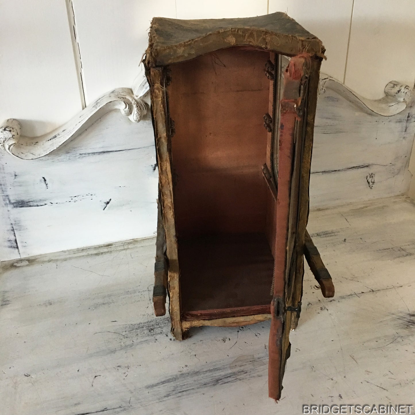 19th C. Large Doll Sedan Chair
