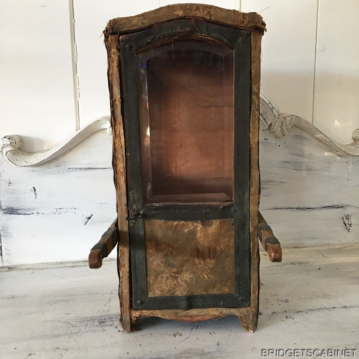 19th C. Large Doll Sedan Chair